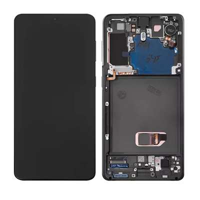 LCD + FRAME NERO PER SAMSUNG GALAXY S21
