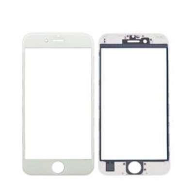 VETRO + OCA + FRAME BIANCO PER  APPLE IPHONE 7