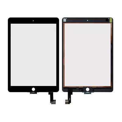 VETRO + TOUCH + OCA PER APPLE IPAD AIR 2 2015  NERO A1566 A1567