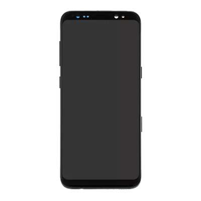 LCD + FRAME SILVER SAMSUNG S8 ORIGINALE