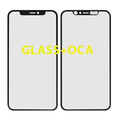 VETRO + OCA PER APPLE IPHONE XS MAX