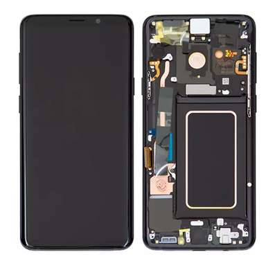 LCD + FRAME NERO PER SAMSUNG GALAXY S9 ORIGINALE