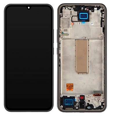LCD + FRAME NERO PER SAMSUNG GALAXY A34 5G A346 OLED