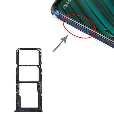 CARRELLO SIM PER A515F SAMSUNG GALAXY A51 - NERO ORIGINALE USATA AA+