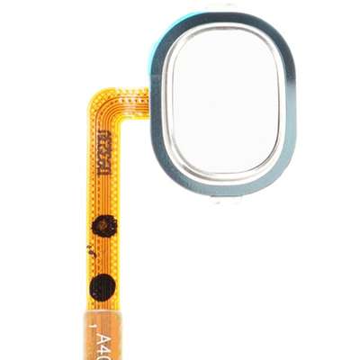 TASTO HOME  + FLEX  ID PER  A405F SAMSUNG GALAXY  A40 - BIANCO ORIGINALE USATO AA+