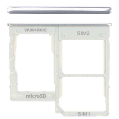  CARELLO SIM PER A405F SAMSUNG GALAXY A40  BIANCO ORIGINALE USATO AA+