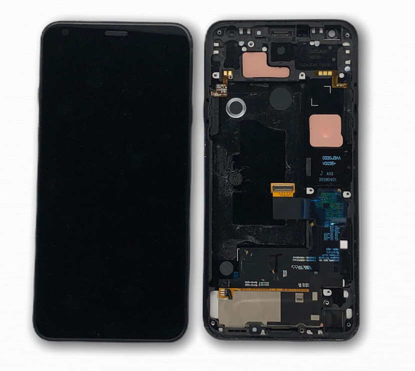 LCD + FRAME per LG Q7 2018 (Q610M) NERO