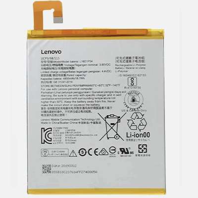 BATTERIA PER LENOVO TAB M10 FHD Plus 10.3" TB-X606X / X606F / X306F L19D1P32