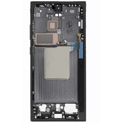 LCD + FRAME NERO PER SAMSUNG GALAXY S24  ULTRA ORIGINALE