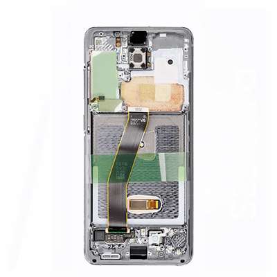LCD + FRAME NERO PER SAMSUNG GALAXY S20 ORIGINALE
