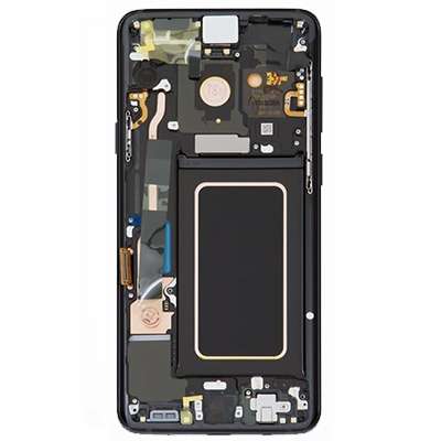 LCD + TOUCH + FRAME NERO PER SAMSUNG GALAXY S9 PLUS G965F ORIGINALE