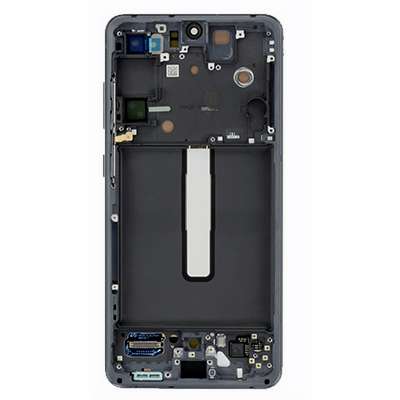 LCD + FRAME NERO PER SAMSUNG GALAXY S21 FE / S21 FE 5G ORIGINALE