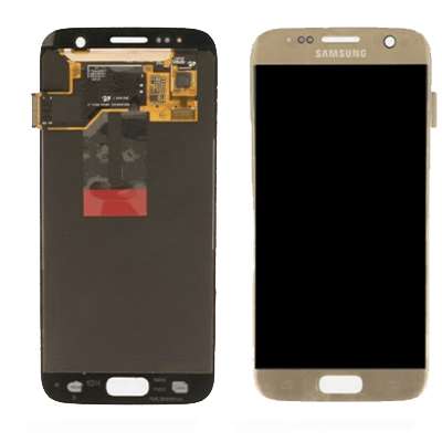 LCD PER SAMSUNG GALAXY S7 G930F GOLD SERVICE PACK