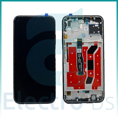LCD + FRAME NERO PER HUAWEI P40 LITE JNY-L21A JNY-LX1