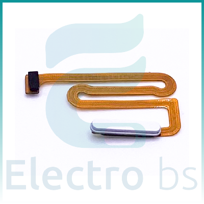 TASTO HOME + IMPRONTE FLEX PER SAMSUNG GALAXY A12 A125F / A127F / M12 M127F / M22 M225F BIANCO