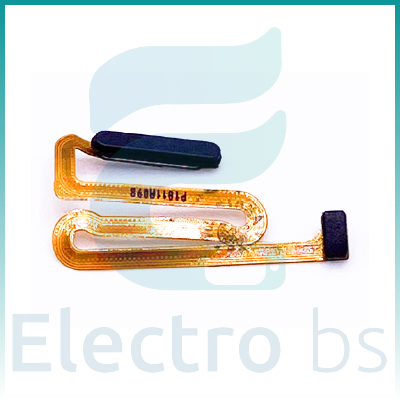 TASTO HOME + IMPRONTE FLEX PER SAMSUNG GALAXY A12 A125F / A127F / M12 M127F / M22 M225F NERO