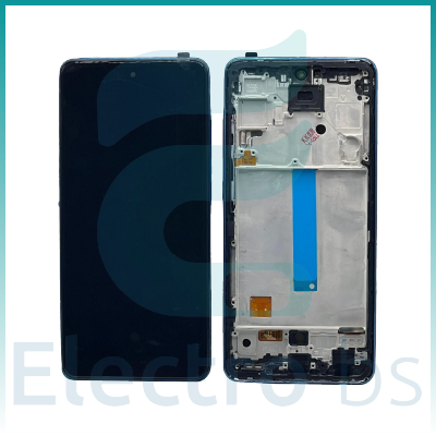 LCD + FRAME NERO PER SAMSUNG GALAXY A52S / A52 / A525 A526 A528 ORIGINALE