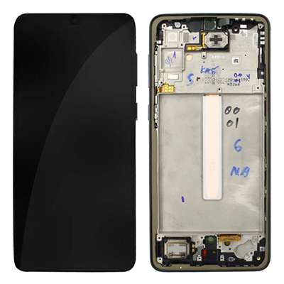 LCD + FRAME NERO PER SAMSUNG GALAXY A33 5G A336 SERVIC PACK