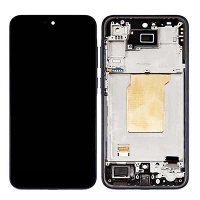 LCD + FRAME NERO PER SAMSUNG GALAXY A35 5G A356 SERVICE PACK