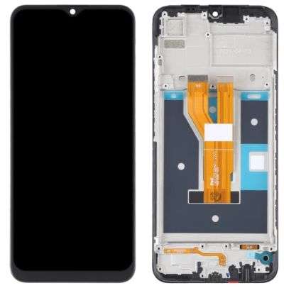 LCD + FRAME PER REALME C21 RMX3201