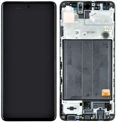 LCD + FRAME PER SAMSUNG GALAXY A51 A515 SERVICE PACK