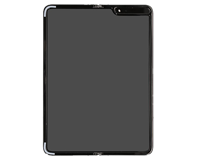 LCD + FRAME SILVER PER SAMSUNG Z FOLD 5 5G F946 SERVICE PACK