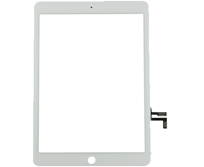 VETRO + TOUCH PER APPLE IPAD AIR / IPAD 5 / IPAD 9.7 2017 A1822 A1823 BIANCO