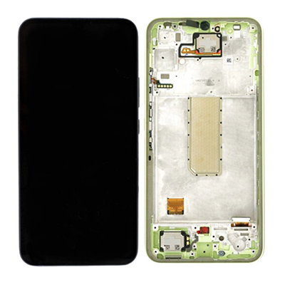 LCD + FRAME GREEN PER SAMSUNG GALAXY A34 5G A346 SERVICE PACK