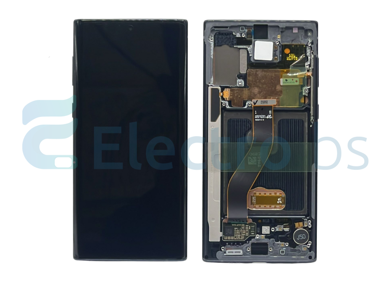 LCD + FRAME NERO PER SAMSUNG GALAXY NOTE 10 N970F SERVIC PACK