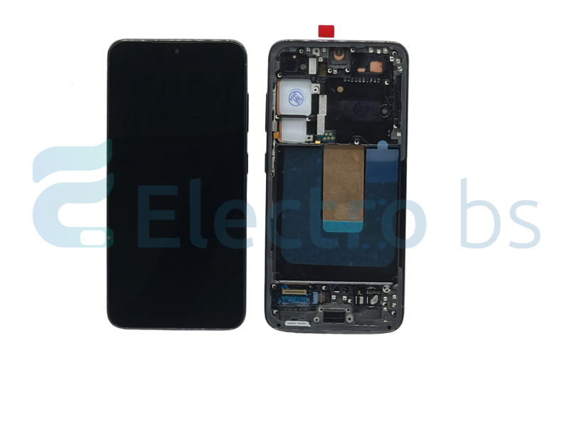 LCD + FRAME NERO PER SAMSUNG GALAXY S23 S911B ORIGINALE