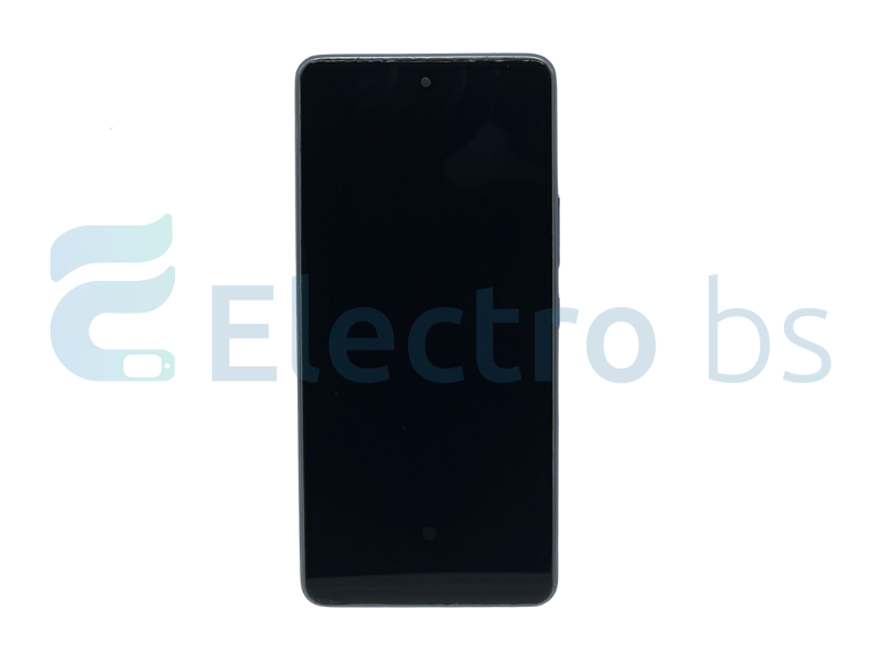 LCD + FRAME LIGHT BLUE PER SAMSUNG GALAXY A53 A536 ORIGINALE USATO