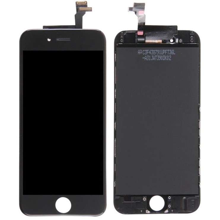 LCD + FRAME NERO PER APPLE IPHONE 6