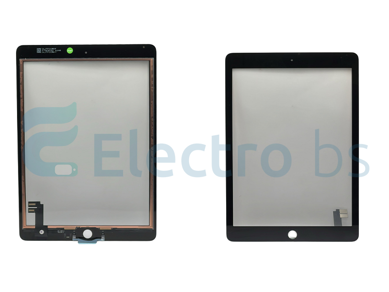 VETRO + TOUCH + OCA PER APPLE IPAD AIR 2 2015  NERO A1566 A1567