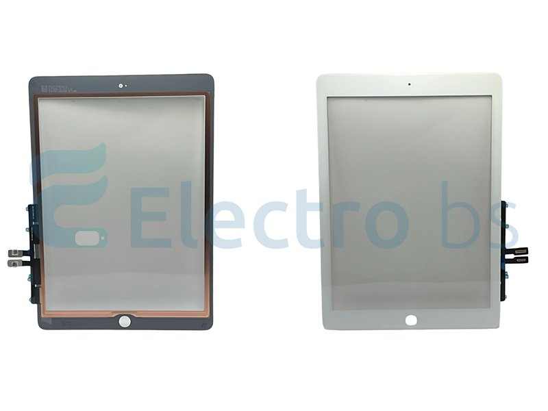 VETRO + TOUCH PER APPLE IPAD 9.7 2018 A1893 A1953 A1954 BIANCO