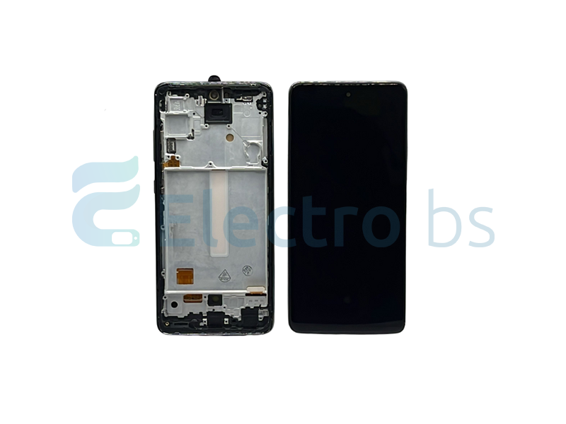 LCD + FRAME NERO PER SAMSUNG GALAXY A52S / A52 / A525 A526 A528 OLED