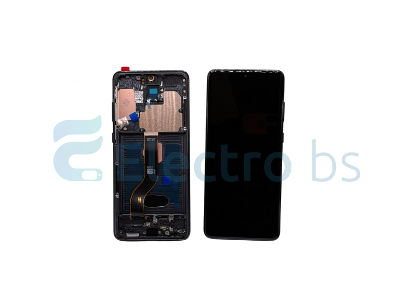 LCD + FRAME NERO PER SAMSUNG GALAXY S20 PLUS S20+ G985F G986F  OLED
