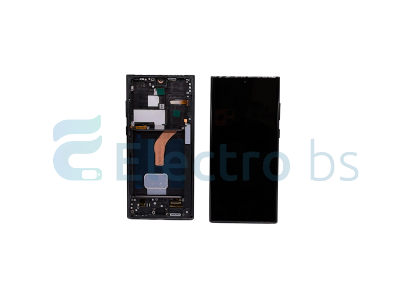 LCD + FRAME NERO PER SAMSUNG GALAXY S22 ULTRA OLED