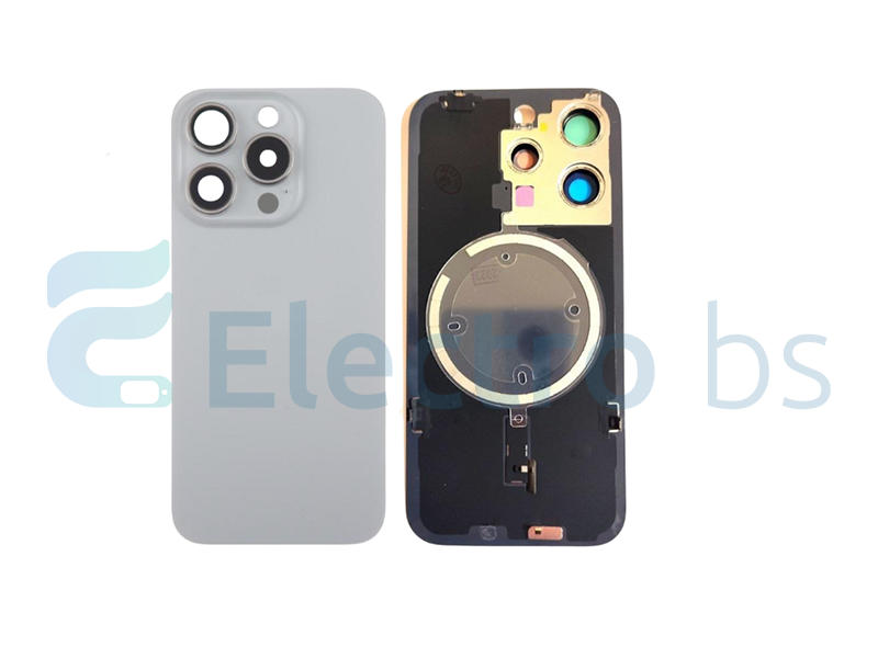 SCOCCA CON SUPPORTO IPHONE 15 PRO TITANIO