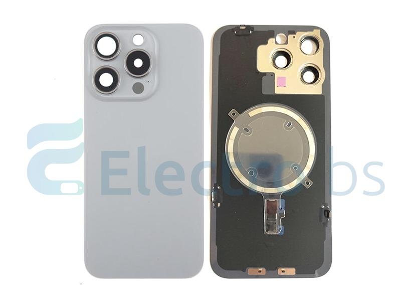 SCOCCA CON SUPPORTO IPHONE 15 PRO MAX TITANIO