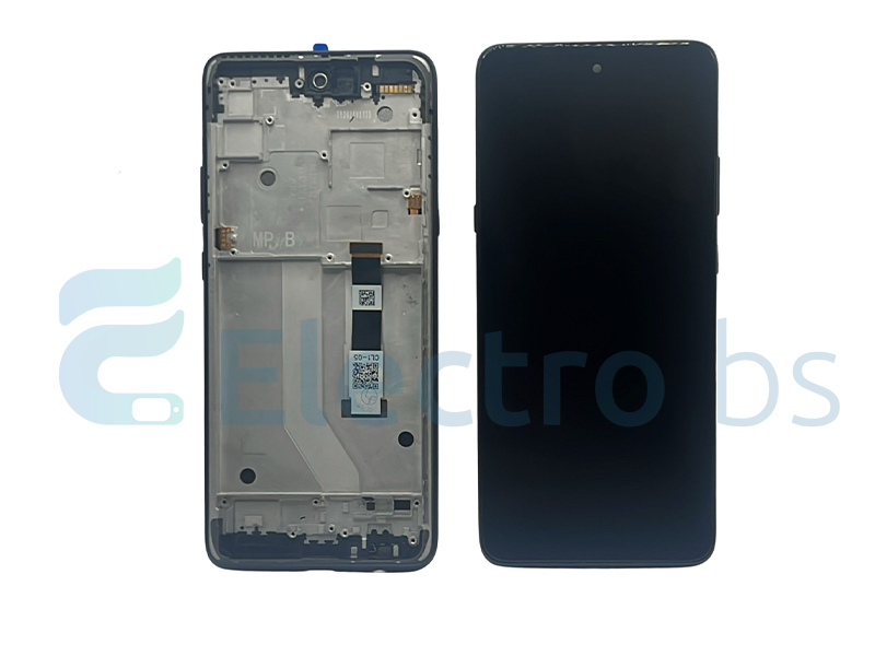 LCD + FRAME NERO PER MOTOROLA MOTO G 5G XT2113-3 ORIGINALE