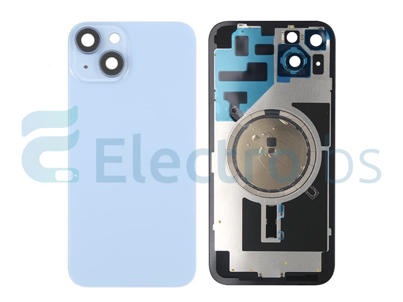 SCOCCA PER APPLE IPHONE 14  PLUS BLU