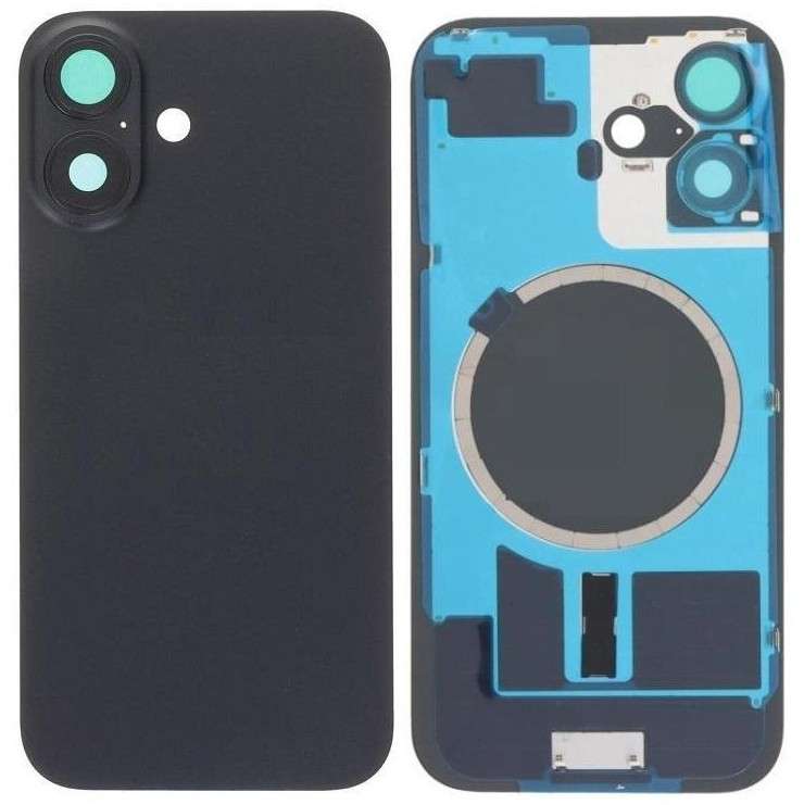 SCOCCA CON SUPPORTO IPHONE 16 NERA ORIGINALE SMONTATA