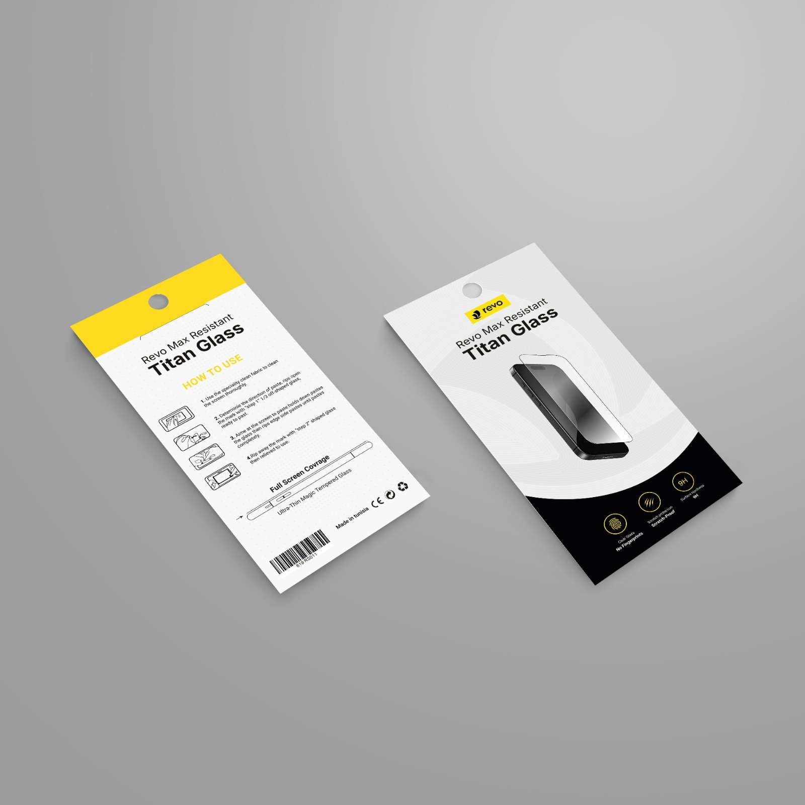 REVO PELLICOLA SALVA SCHERMO IN VETRO TEMPERATO CLEAR PER IPHONE 13 / 14 / 13 PRO