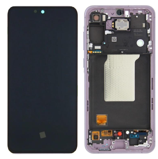 LCD + FRAME VIOLA SAMSUNG GALAXY A55 5G A556  ORIGINALE USATO